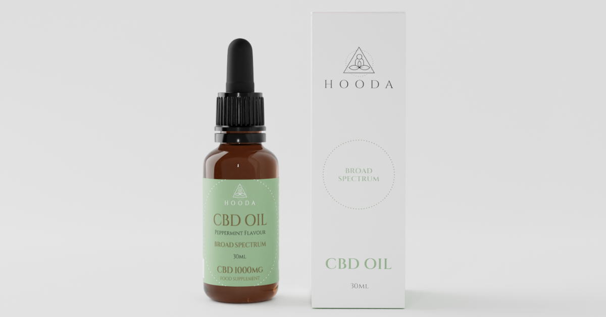 Peppermint Flavour Cold Pressed CBD Oil - 1000mg